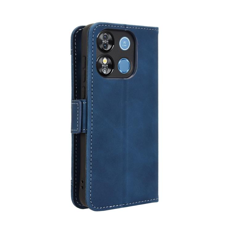 For Oukitel C57S Skin Feel Calf Texture Card Slots Leather Phone Case