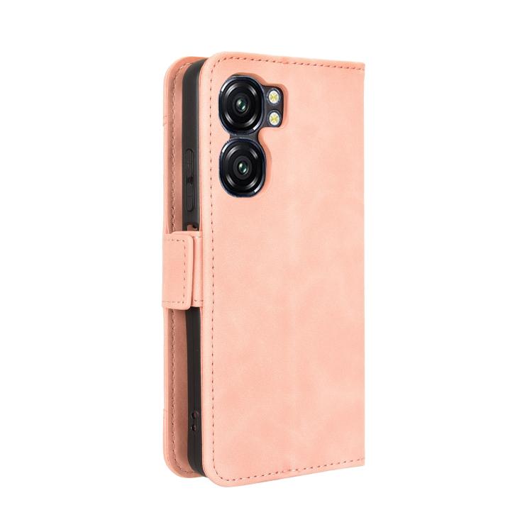 For Oukitel C58 / C58 Pro Skin Feel Calf Texture Card Slots Leather Phone Case