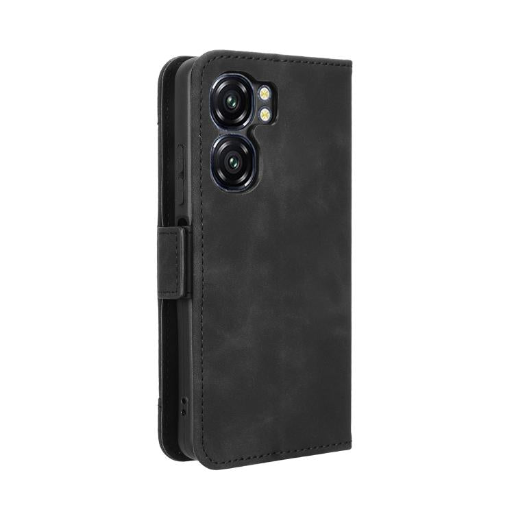 For Oukitel C58 / C58 Pro Skin Feel Calf Texture Card Slots Leather Phone Case