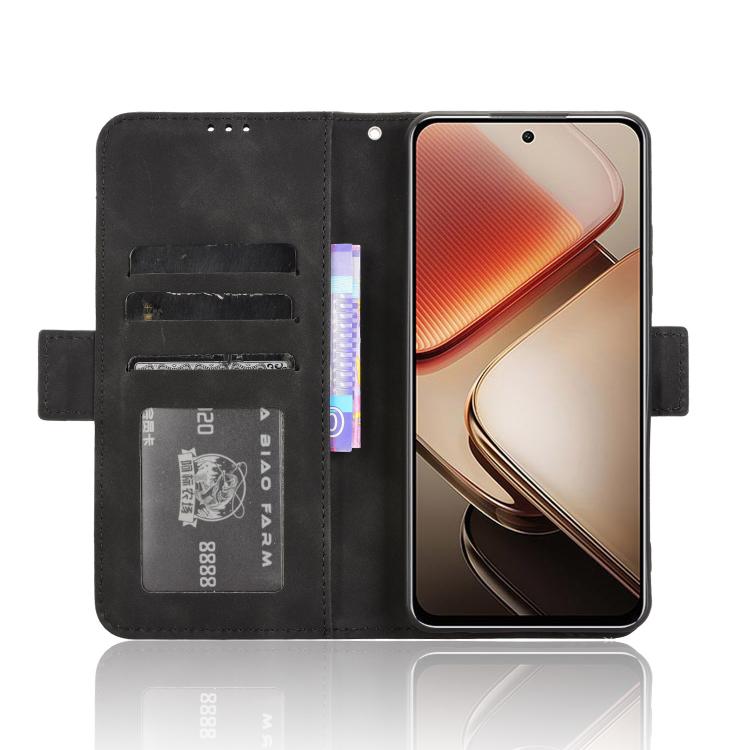 For Oukitel C58 / C58 Pro Skin Feel Calf Texture Card Slots Leather Phone Case