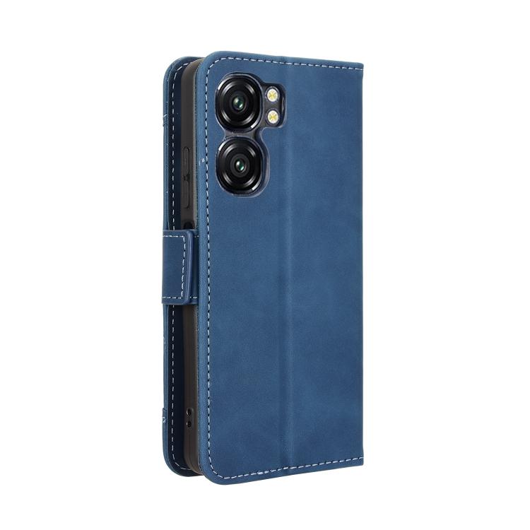 For Oukitel C58 / C58 Pro Skin Feel Calf Texture Card Slots Leather Phone Case