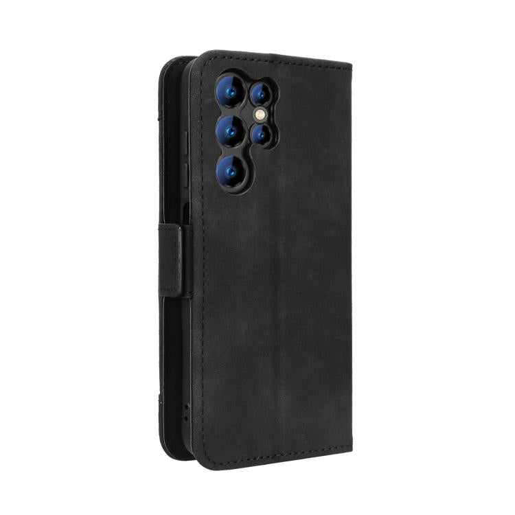 For Oukitel C1 / C1 Pro Skin Feel Calf Texture Card Slots Leather Phone Case