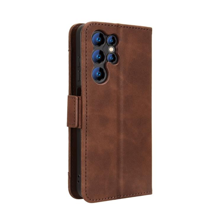 For Oukitel C1 / C1 Pro Skin Feel Calf Texture Card Slots Leather Phone Case