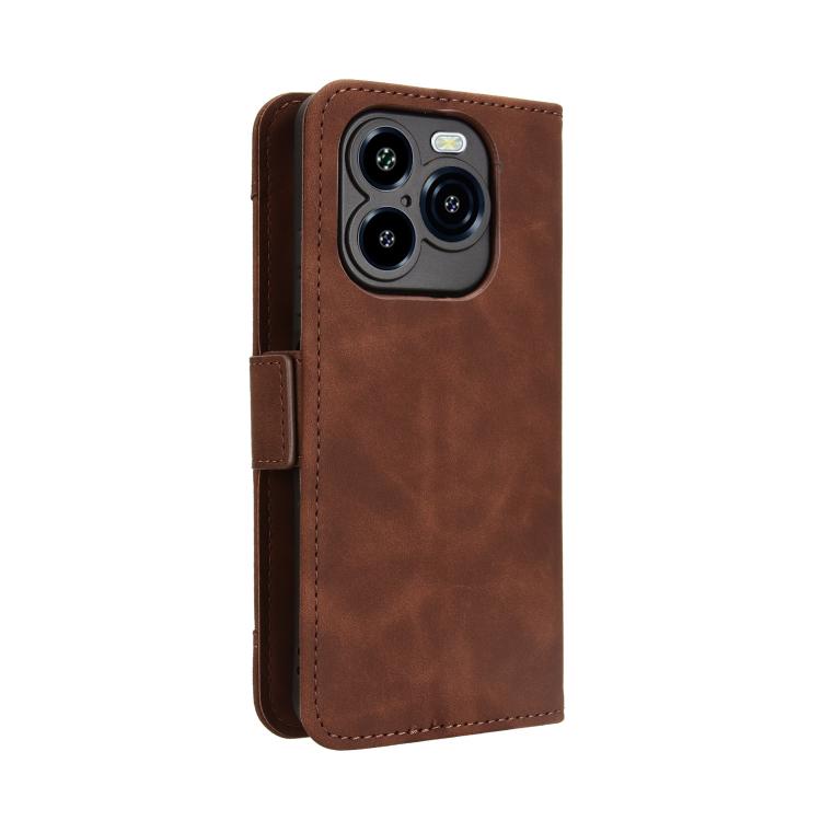 For Oukitel C65 / C65 Pro Skin Feel Calf Texture Card Slots Leather Phone Case