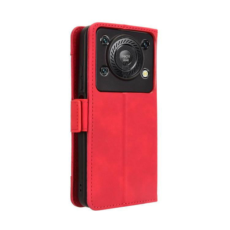For Oukitel C60 / C60 Pro Skin Feel Calf Texture Card Slots Leather Phone Case