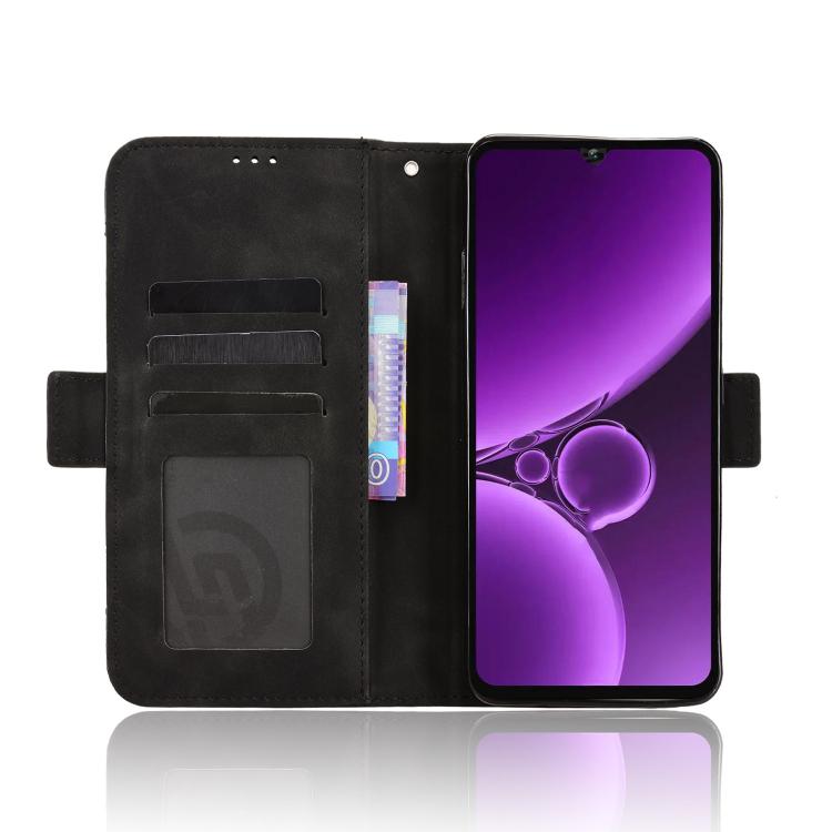 For Oukitel C59 / C59 Pro Skin Feel Calf Texture Card Slots Leather Phone Case