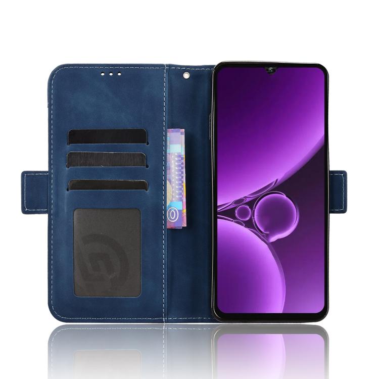 For Oukitel C59 / C59 Pro Skin Feel Calf Texture Card Slots Leather Phone Case