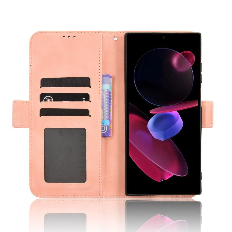 For Oukitel C62 / C62 Pro Skin Feel Calf Texture Card Slots Leather Phone Case