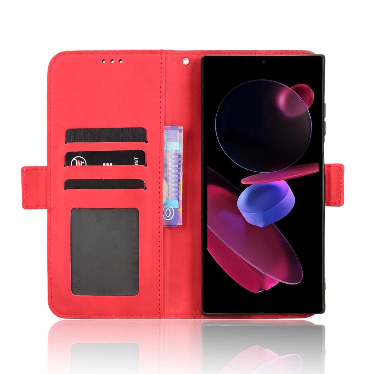 For Oukitel C62 / C62 Pro Skin Feel Calf Texture Card Slots Leather Phone Case