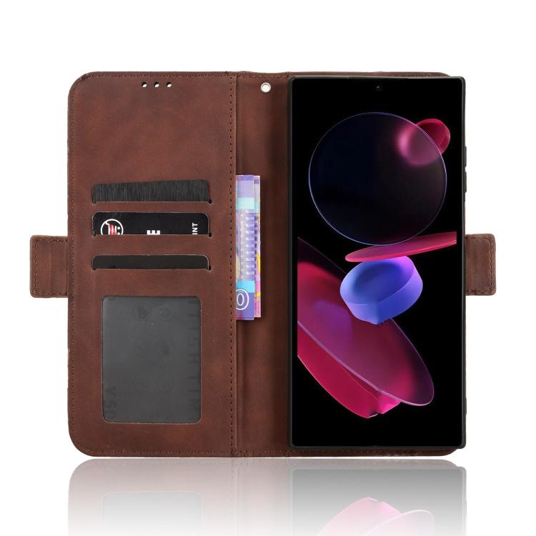 For Oukitel C62 / C62 Pro Skin Feel Calf Texture Card Slots Leather Phone Case