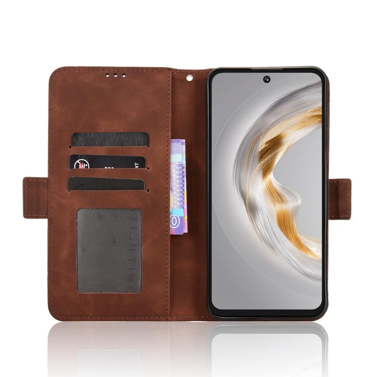 For Oukitel C69 Skin Feel Calf Texture Card Slots Leather Phone Case