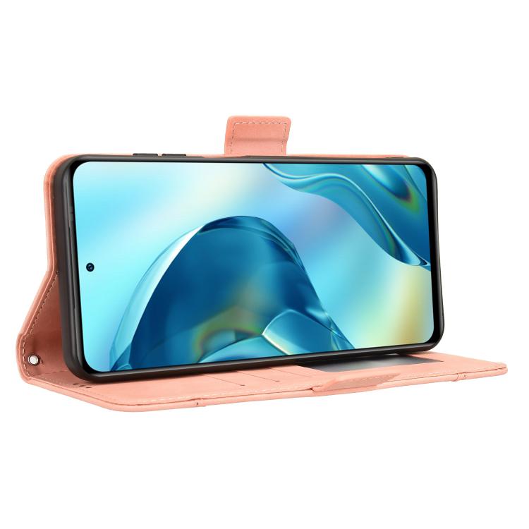 For Oukitel C68 Skin Feel Calf Texture Card Slots Leather Phone Case
