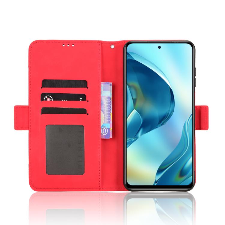 For Oukitel C68 Skin Feel Calf Texture Card Slots Leather Phone Case