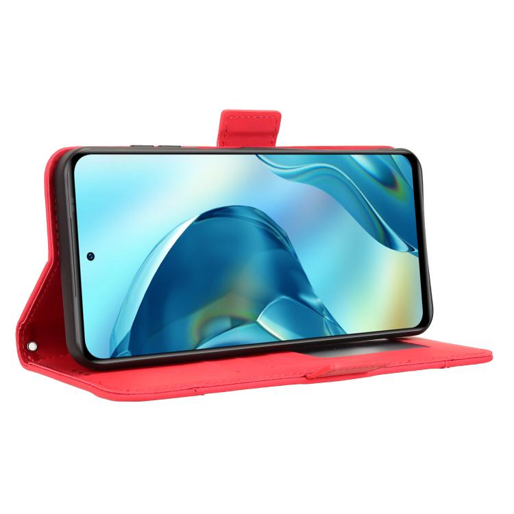 For Oukitel C68 Skin Feel Calf Texture Card Slots Leather Phone Case