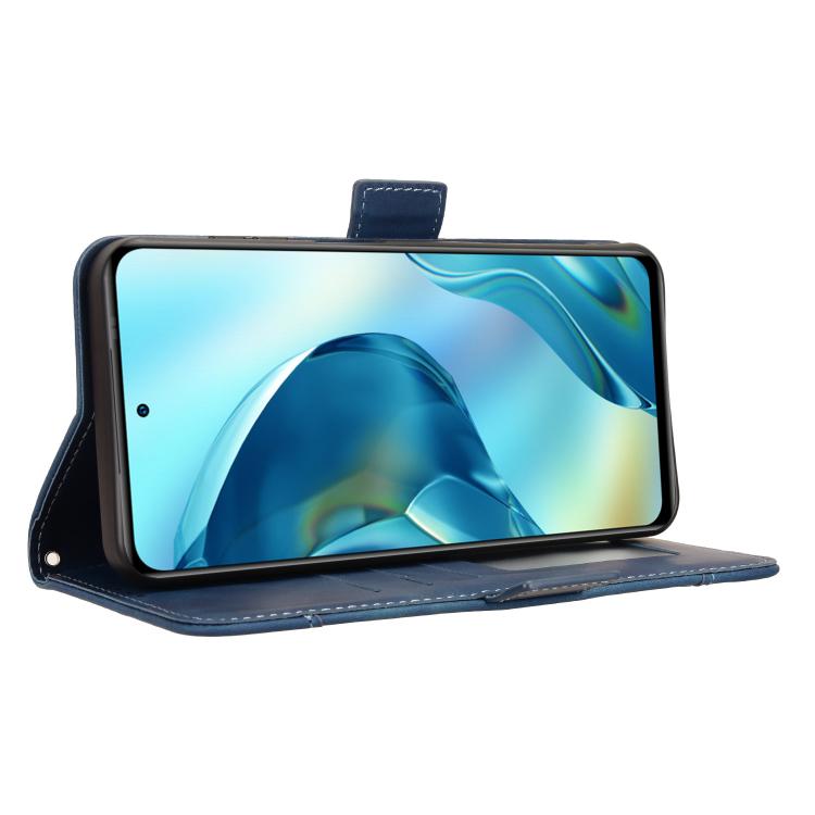 For Oukitel C68 Skin Feel Calf Texture Card Slots Leather Phone Case