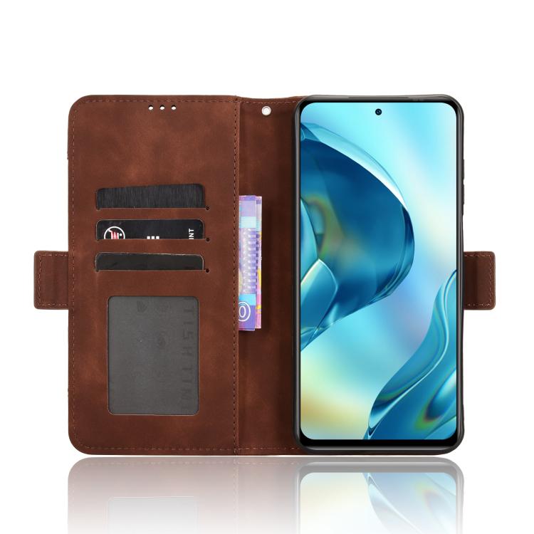 For Oukitel C68 Skin Feel Calf Texture Card Slots Leather Phone Case
