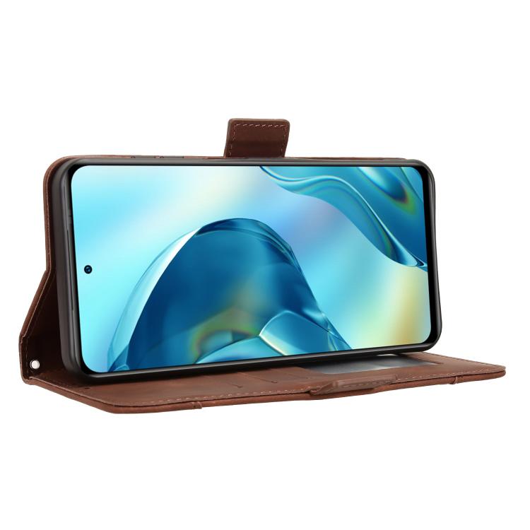 For Oukitel C68 Skin Feel Calf Texture Card Slots Leather Phone Case