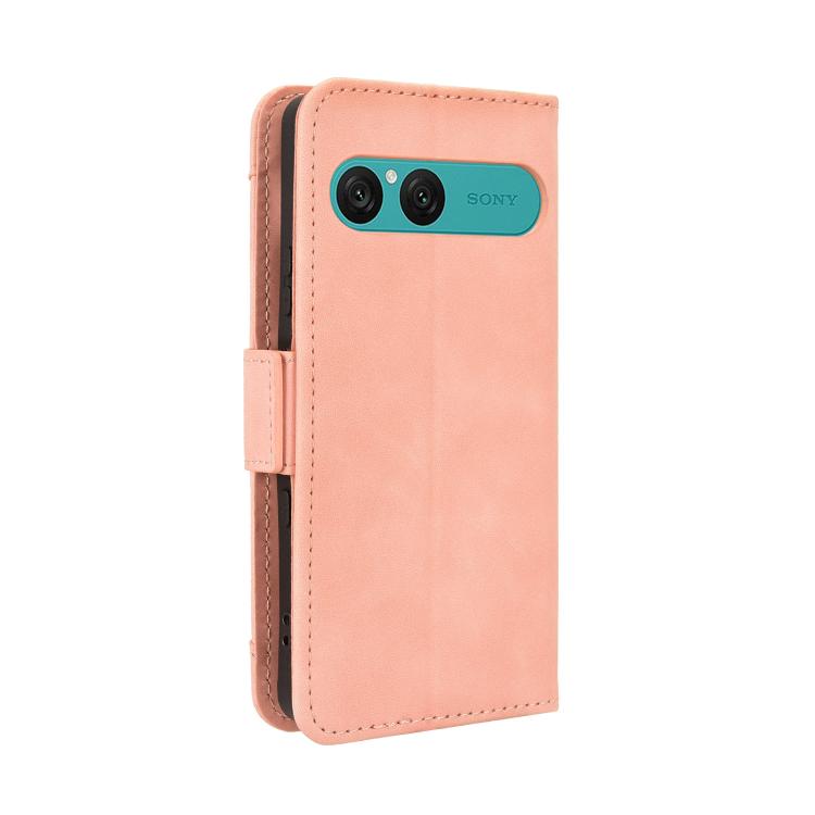 For Sony Xperia 10 VII Skin Feel Calf Texture Card Slots Leather Phone Case