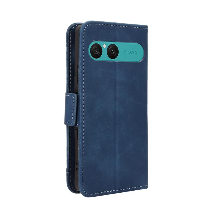 For Sony Xperia 10 VII Skin Feel Calf Texture Card Slots Leather Phone Case