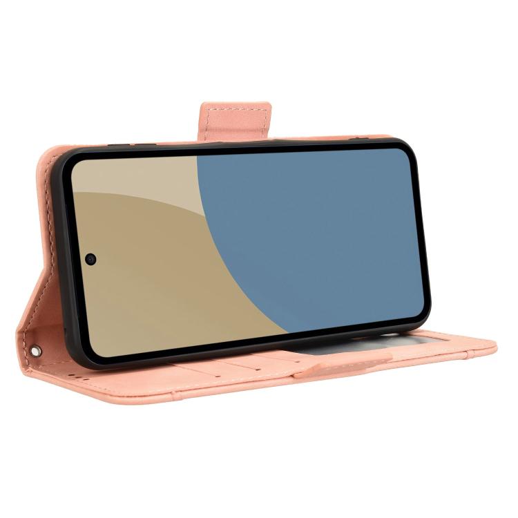 For Sharp Aquos Sense9 Skin Feel Calf Texture Card Slots Leather Phone Case