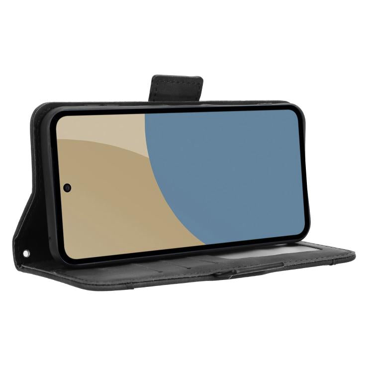 For Sharp Aquos Sense9 Skin Feel Calf Texture Card Slots Leather Phone Case