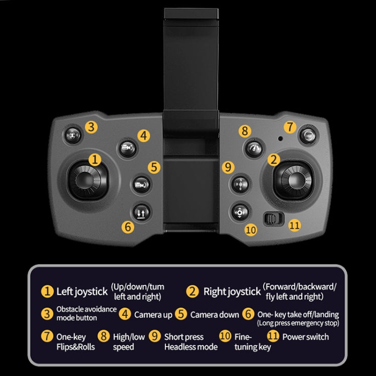 JJR/C X28 Dual-camera Optical Flow Four-sided Obstacle Avoidance RC Drone