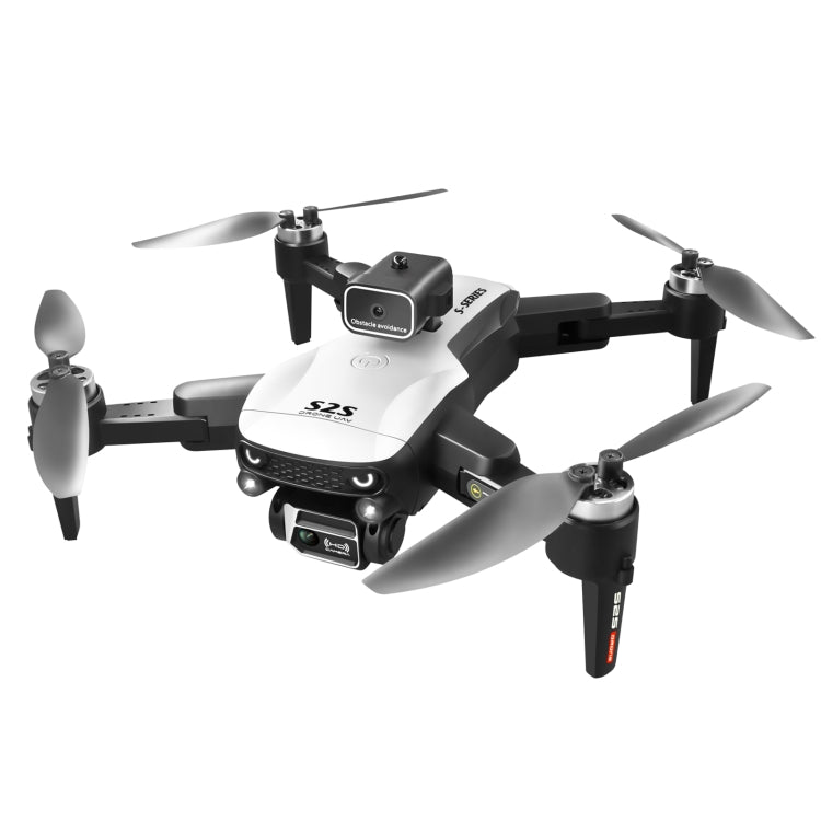 LS-S2S Obstacle Avoidance Brushless Dual Lens Aerial Photography Folding Drone, Specification:
