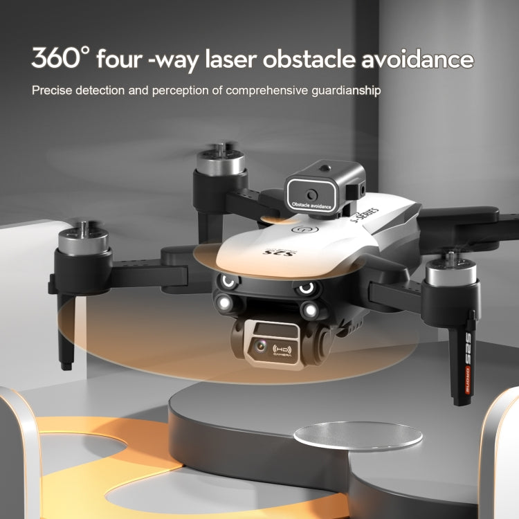 LS-S2S Obstacle Avoidance Brushless Dual Lens Aerial Photography Folding Drone, Specification: