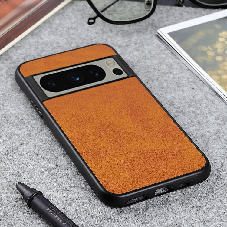 For Google Pixel 8 Pro Two-color Calf Texture Shockproof Phone Case