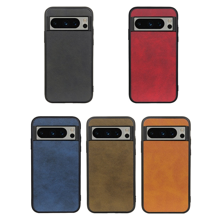 For Google Pixel 8 Pro Two-color Calf Texture Shockproof Phone Case