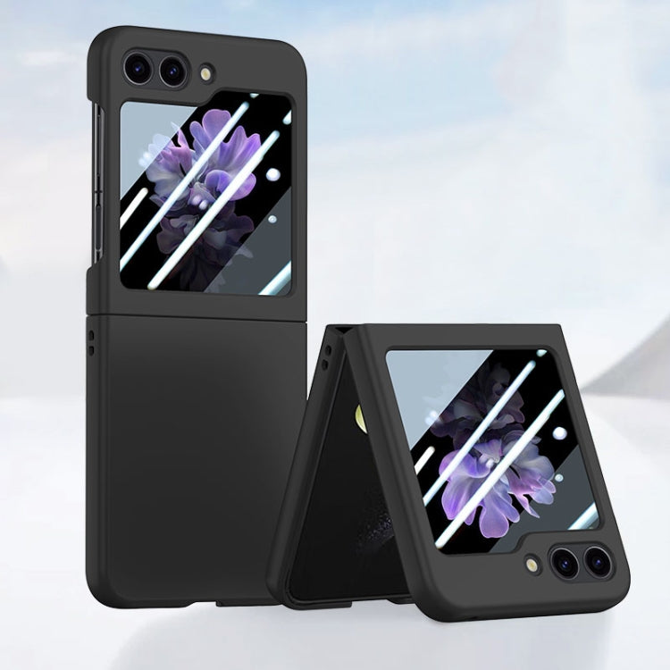 For Samsung Galaxy Z Flip5 Fuel Injection Integrated PC Skin Feel Phone Case