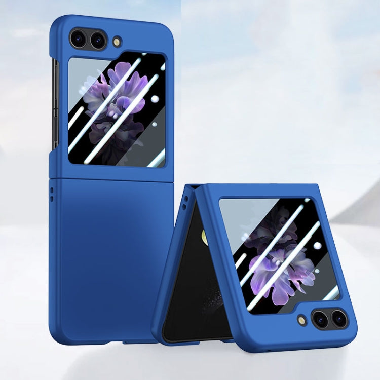 For Samsung Galaxy Z Flip5 Fuel Injection Integrated PC Skin Feel Phone Case