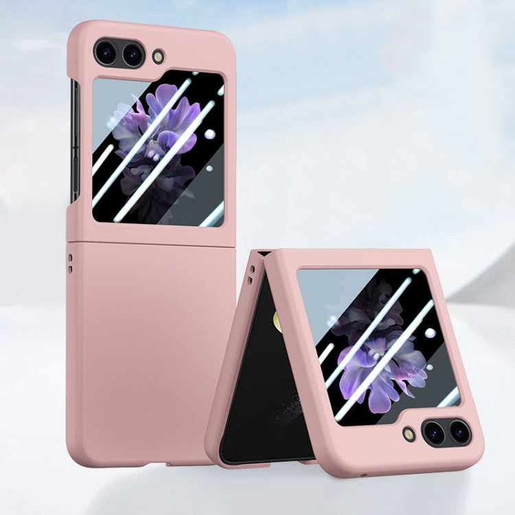 For Samsung Galaxy Z Flip5 Fuel Injection Integrated PC Skin Feel Phone Case
