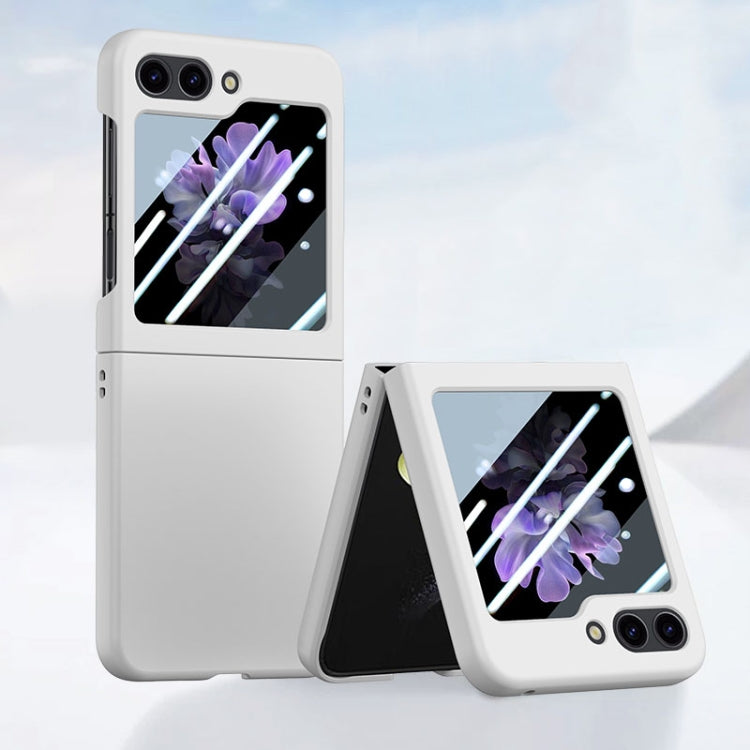 For Samsung Galaxy Z Flip5 Fuel Injection Integrated PC Skin Feel Phone Case