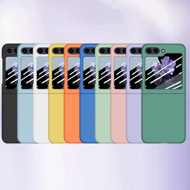 For Samsung Galaxy Z Flip5 Fuel Injection Integrated PC Skin Feel Phone Case