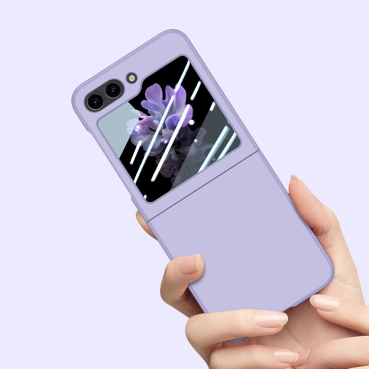 For Samsung Galaxy Z Flip6 / Flip7 FE Fuel Injection Integrated PC Skin Feel Phone Case