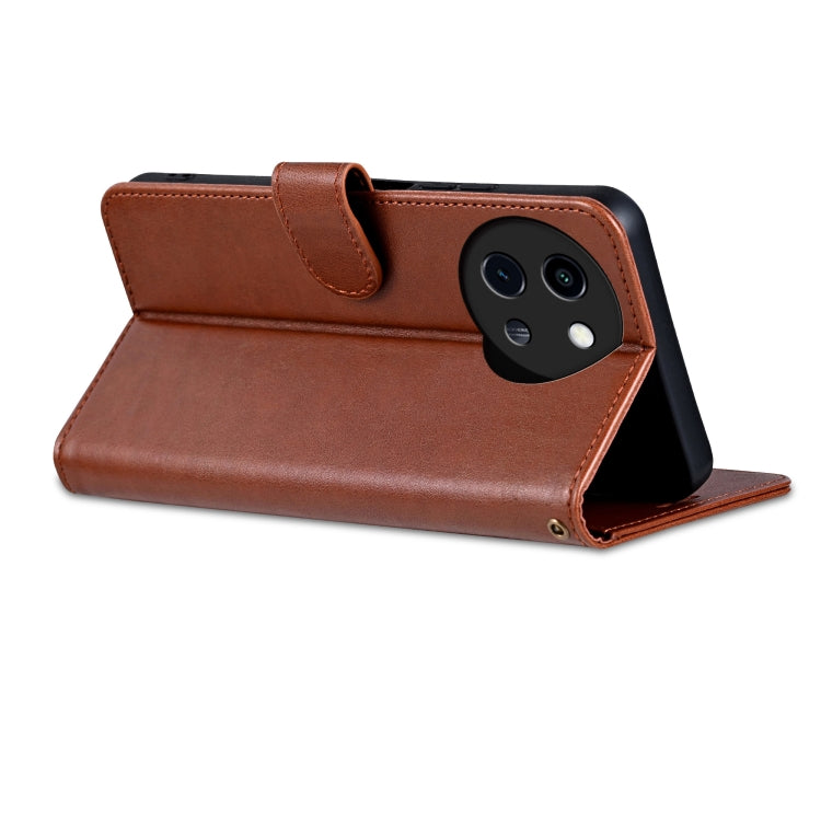 For vivo Y200i 5G / Y38 / T3X AZNS Sheepskin Texture Flip Leather Phone Case