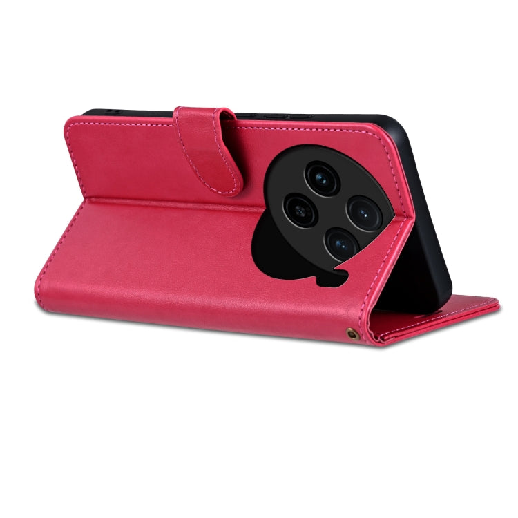 For vivo X100S AZNS Sheepskin Texture Flip Leather Phone Case