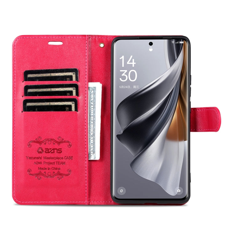 For vivo X100S AZNS Sheepskin Texture Flip Leather Phone Case