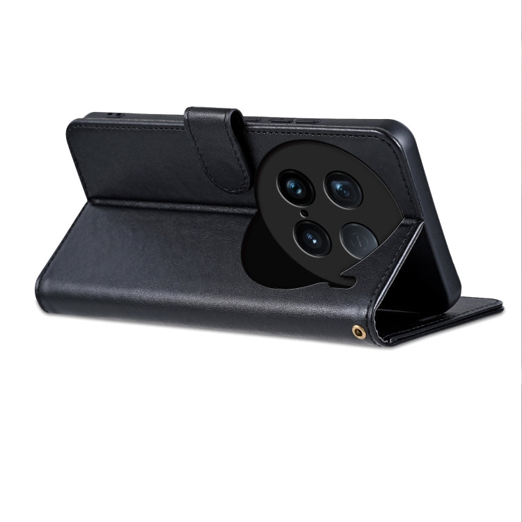 For vivo X100 Ultra AZNS Sheepskin Texture Flip Leather Phone Case