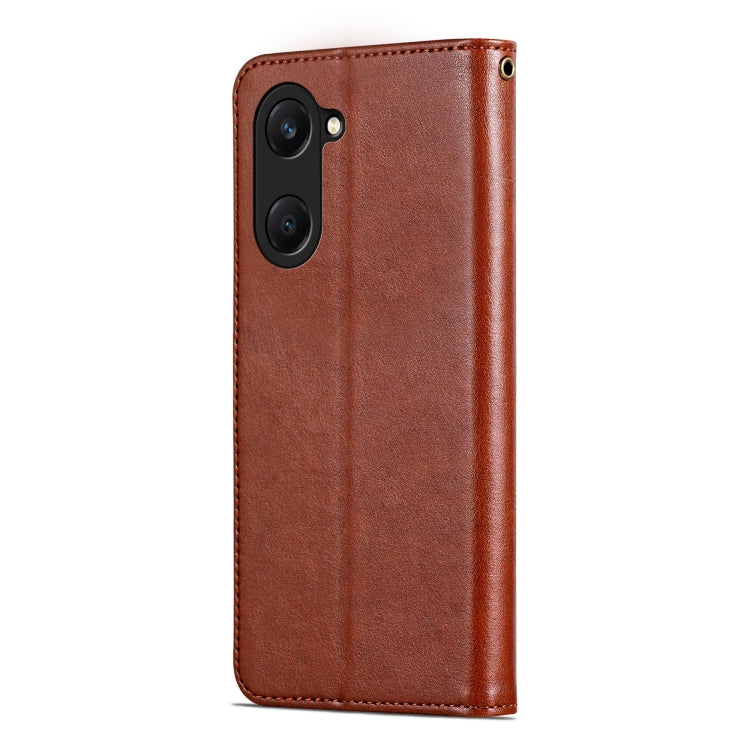 For vivo Y37 / Y37m / Y36t 5G AZNS Sheepskin Texture Flip Leather Phone Case