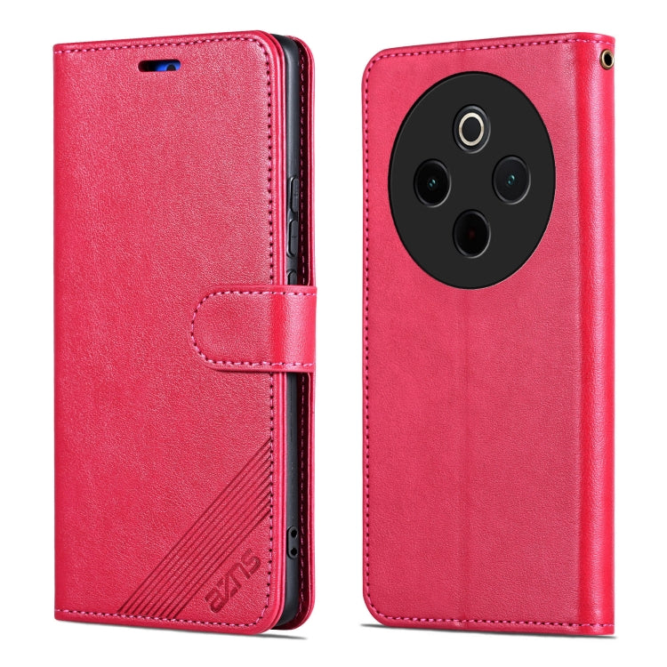 For vivo Y300 Pro AZNS Sheepskin Texture Flip Leather Phone Case
