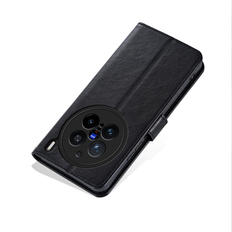 For vivo X200 Pro AZNS Sheepskin Texture Flip Leather Phone Case