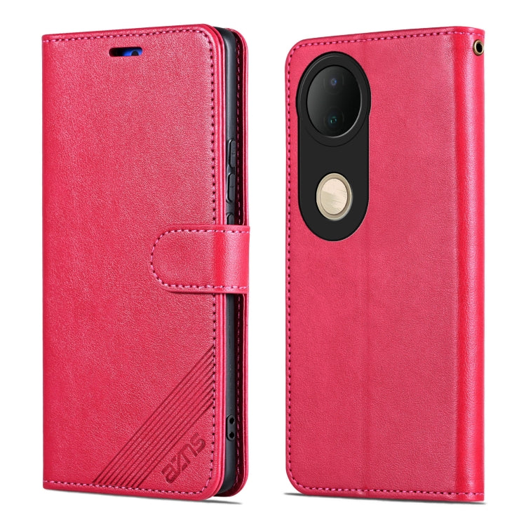 For vivo S20 AZNS Sheepskin Texture Flip Leather Phone Case