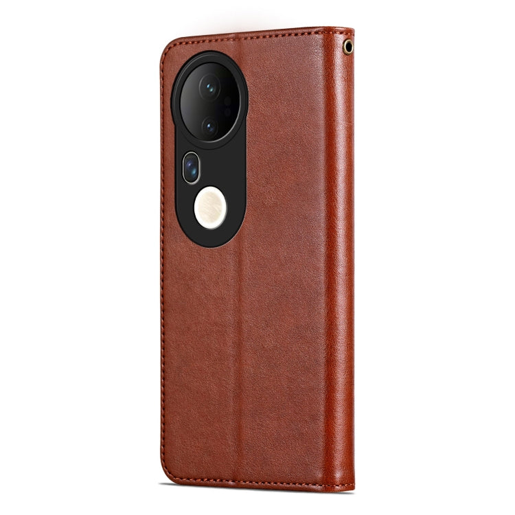 For vivo S20 Pro AZNS Sheepskin Texture Flip Leather Phone Case