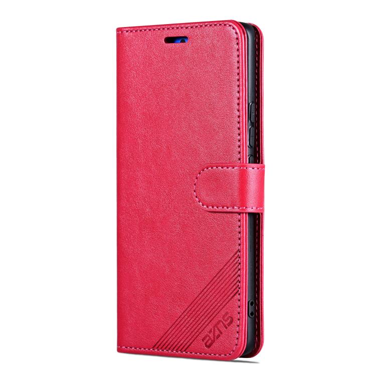 For vivo Y300 AZNS Sheepskin Texture Flip Leather Phone Case