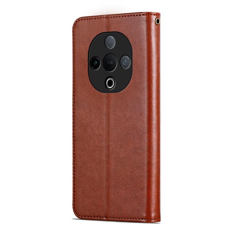 For vivo Y300 AZNS Sheepskin Texture Flip Leather Phone Case