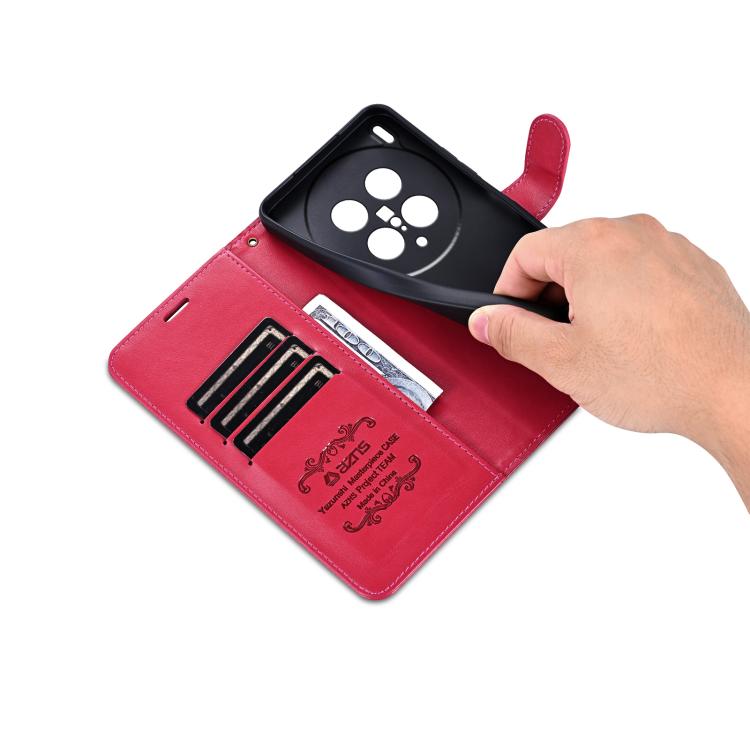 For vivo X200 Ultra AZNS Sheepskin Texture Flip Leather Phone Case