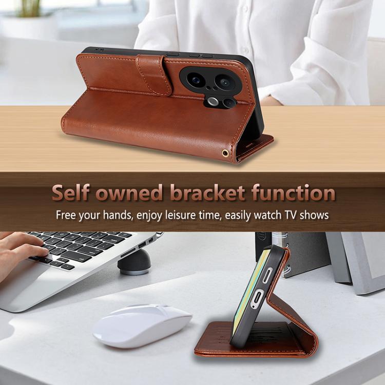 For vivo S30 Pro Mini AZNS Sheepskin Texture Flip Leather Phone Case