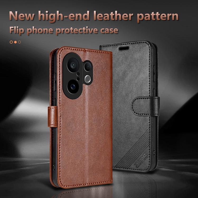 For vivo S30 Pro Mini AZNS Sheepskin Texture Flip Leather Phone Case